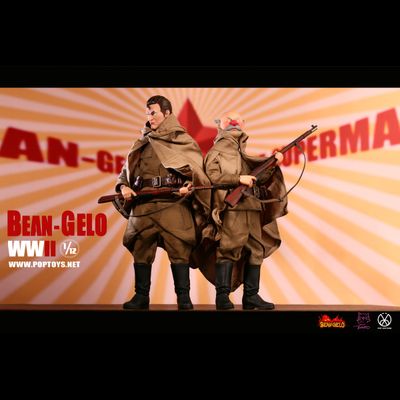 Красноармеец-крестьянин Виктор - Коллекционная ФИГУРКА 1/12 Bean Gelo Series The peasant class soldier Victor (BGS018) - POPTOYS