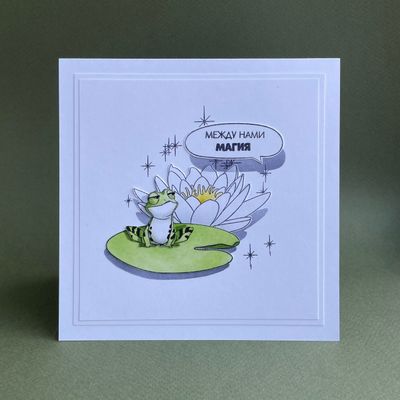 ФП штамп "Кувшинки"