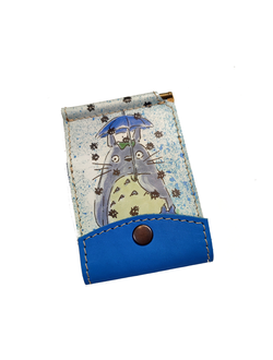 Портмоне-зажим с принтом "Тоторо под зонтиком"