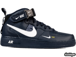 NIKE FORCE 1 LV8 UTILITY MID ЧЕРНЫЕ (35-45)
