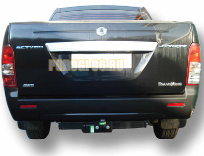 Фаркоп Лидер-Плюс для SsangYong Actyon Sports (2007-2011)