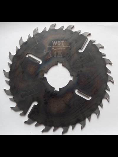 Пилы дисковые 400*75*18z+18+4(2.8/4.2) WST для многопила Акула, Триумф, от
