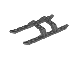 Helicopter Sled Rails 12 x 6, Dark Bluish Gray (30248 / 4255445 / 4546207 / 6259802)