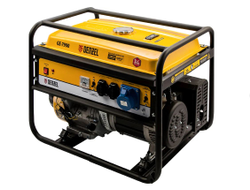 Бензиновый генератор 6,5 кВт, 220В/50Гц, 25 л DENZEL GE 7900 94638