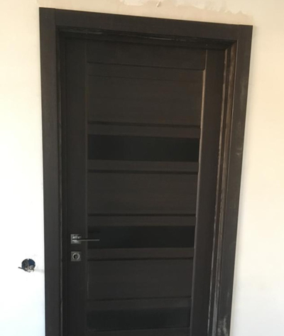 ТУЛЬСКИЕ ДВЕРИ. НЕАПОЛЬ 604. ВЕНГЕ/ LACOBEL BLACK