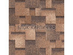 Гибкая черепица Shinglas классик румба аккорд арахис