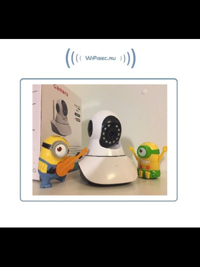 IP Видеоняня моторизированная WiFi/LAN видеокамера с DVR, HD (XMeye/XMeye PRO)