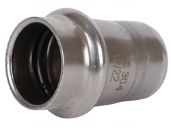 Заглушка ROMMER ВПр 18 из нержавеющей стали прессовой