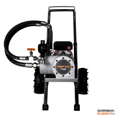 ASPRO 7100 аппарат для побелки известью стен и потолка