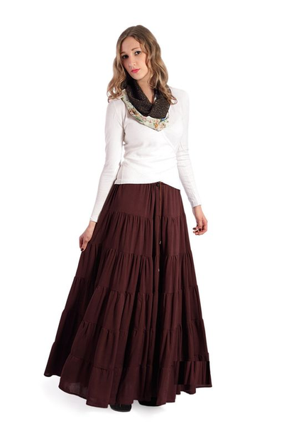 Ярусная юбка "Магда"