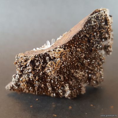 Гемиморфит на лимоните. Мексика. 69*51*27мм