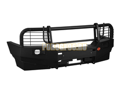 Передний силовой бампер серии Трофи на Mitsubishi Pajero Sport I 2005-2008 (02.002.03)