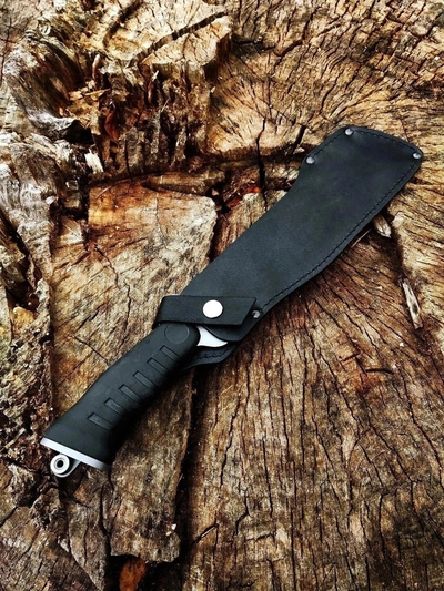 Мачете Экспедиционный сталь 65Х13, рукоять резина