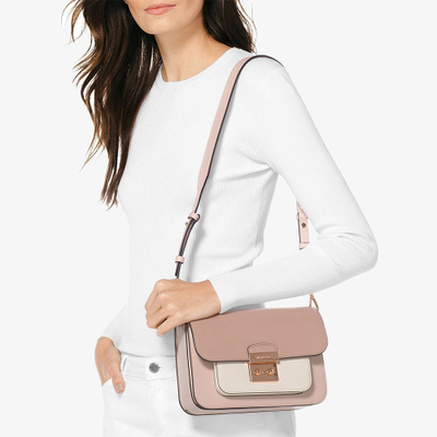 Сумка MICHAEL KORS SLOAN EDITOR светло-розовая