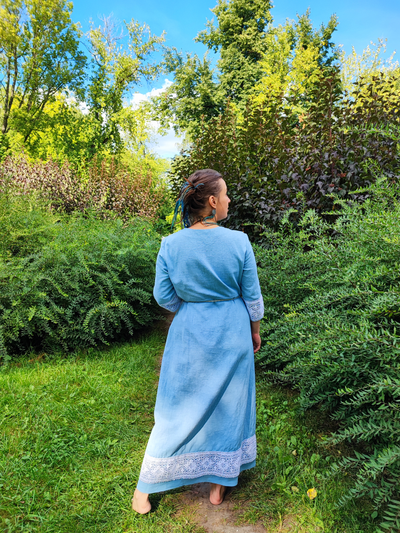 Платье крапивное "Пробуждение"