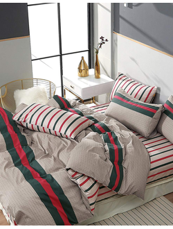 Постельное белье TANGO Twill сатин двуспальное 180x210x1 220x245x1 70x70x2 TPIG2-1319-70