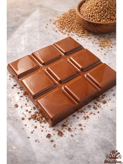 Молочный шоколад с гречишным чаем плитка 50 г