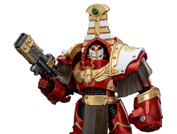 Терминатор кабала Сехмет Тысячи Сынов (Warhammer Horus Heresy) - КОЛЛЕКЦИОННАЯ ФИГУРКА 1/18 Thousand Sons Sekhmet Volkite Charger And Power Fist (JT8612) - JOYTOY