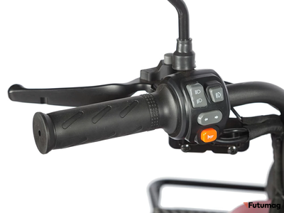 Электротрицикл Wanshida LC-F200 60V 1000Вт красный