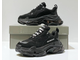 Кроссовки Balenciaga Triple S Sneaker Clear Sole Black