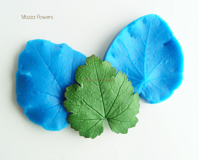 "Лист гейхеры" силиконовый молд (вайнер)