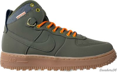 Nike Air Force 1 Mid 07 lV 8 (с Мехом) Black/Черные Унисекс