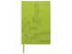 Дневник для музыкальной школы 48 л., обложка кожзам (лайт), термотиснение, BRAUBERG, зеленый, 105496