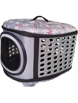 Сумка - переноска для собак и кошек дорожная Flower Макси