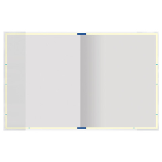 Обложка ПП для учебников младших классов ПИФАГОР, универсальная, клейкий край, 70 мкм, 265х450 мм, 227416