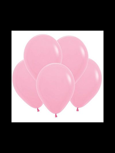 Воздушный шар с гелием "Розовый пастель" 30 см
