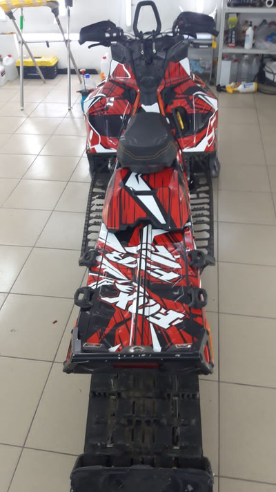 Наклейки на снегоход  Lynx boondocker 2017 2018 №1424