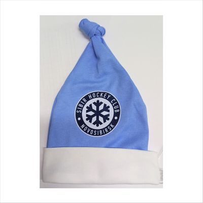 Шапочка УЗЕЛОК ХК «СИБИРЬ» голубая (р.38)
