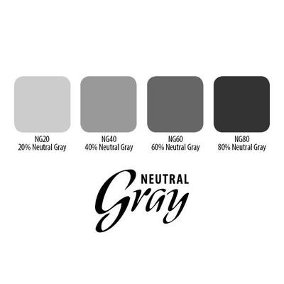Neutral Gray Ink Set 4 Colors - Eternal (США 4 шт по 1/2 OZ - 15 мл.)