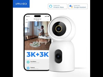 IP камера IMILAB Indoor Camera 3K+3K WiFi Plug-in C30 Dual CMSXJ111A