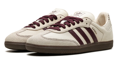 Adidas Samba OG Wonder White Maroon