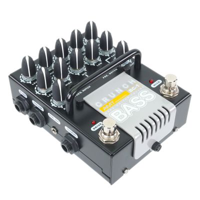 AMT Bass Crunch BC-1 - двухканальный JFET-предусилитель для бас гитары [без БП]