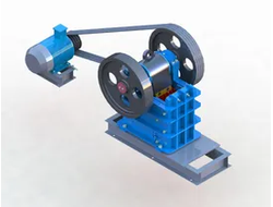 Дробилка щековая  СДС-2,5/4 для камня и щебня