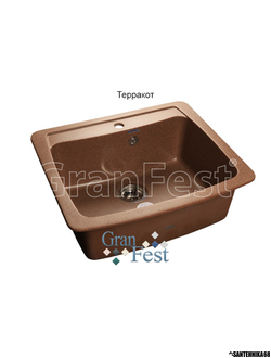 Керамическая мойка для кухни Granfest Гранфест GF-S605