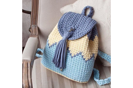 3 видео урока, чтобы связать 2 интерьерные корзины и понять принцип вязания рисунчатых изделий