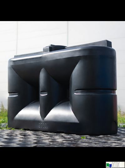 Емкость Экопром S 2000 л черная