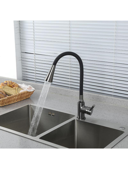 Смеситель для кухни с гибким изливом Frap H44 F4044-9
