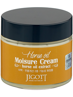 Крем для лица Jigott Face  увлажняющий с лошадиным маслом