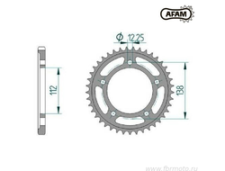 10613-47 Звезда ведомая 525 XL1000 Varadero AFAM 10613-47 (JTR1304.47)