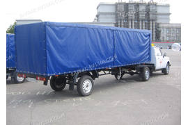 ВИС 2346 СЕДЕЛЬНЫЙ ТЯГАЧ С ПОЛУПРИЦЕПОМ  ТЕНТ