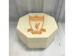 Шкатулка с гравировкой Ливерпуль, Liverpool FC №2