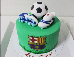 Торт для футболиста