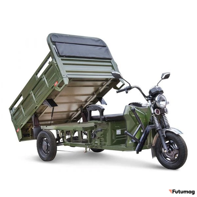 Электротрицикл Rutrike D4 Next 1800 60V1200W зеленый