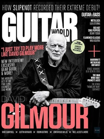 Guitar World Magazine December 2024 David Gilmour Cover, Иностранные журналы в Москве, Intpresssshop
