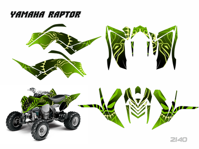 Наклейки на квадроцикл YAMAHA Raptor 700 #2140
