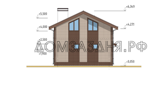 Дом для жизни 6х8